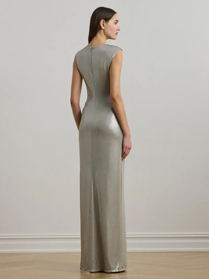 Abito da sera argento miniatura 3