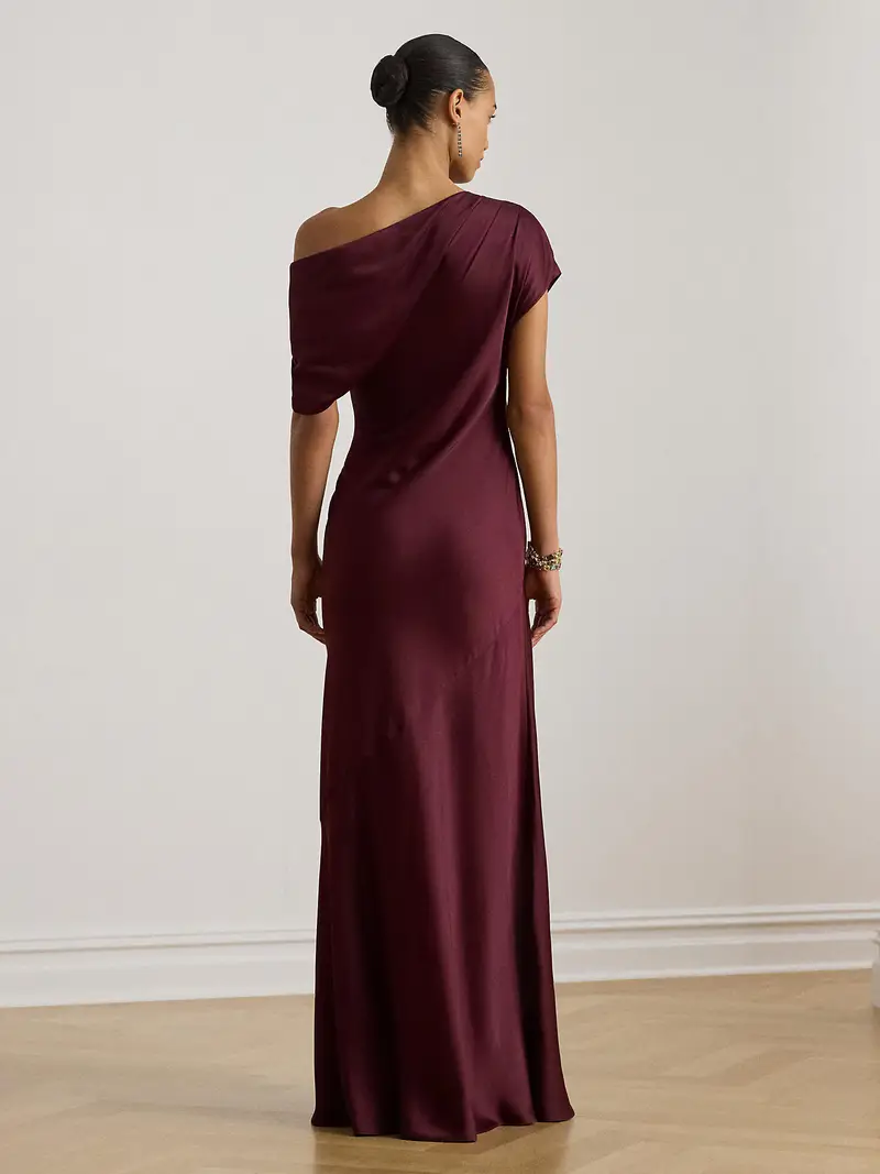 Abito da sera bordeaux miniatura 3