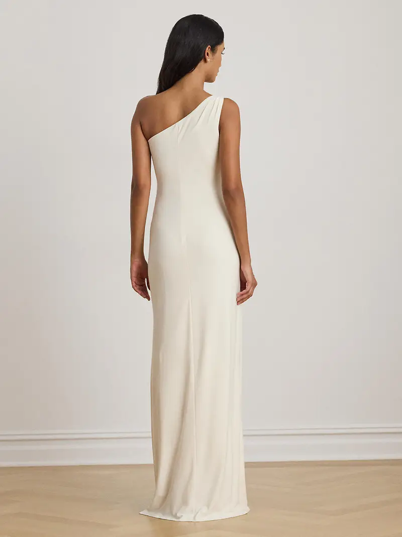 Abito da sera crema miniatura 3