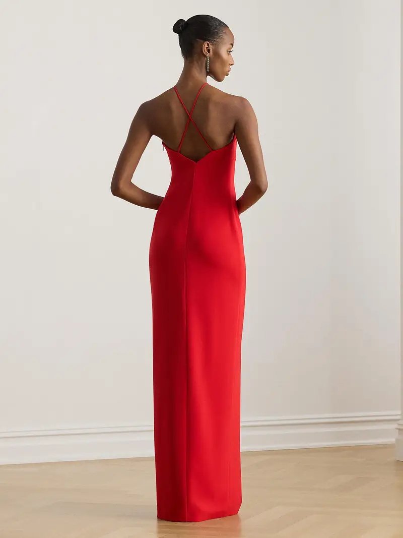 Abito da sera rosso miniatura 3