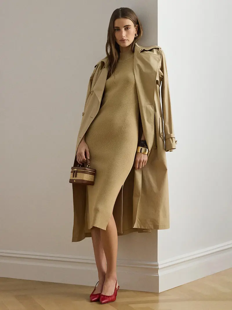 Abito in maglia JAKARI beige scuro miniatura 2