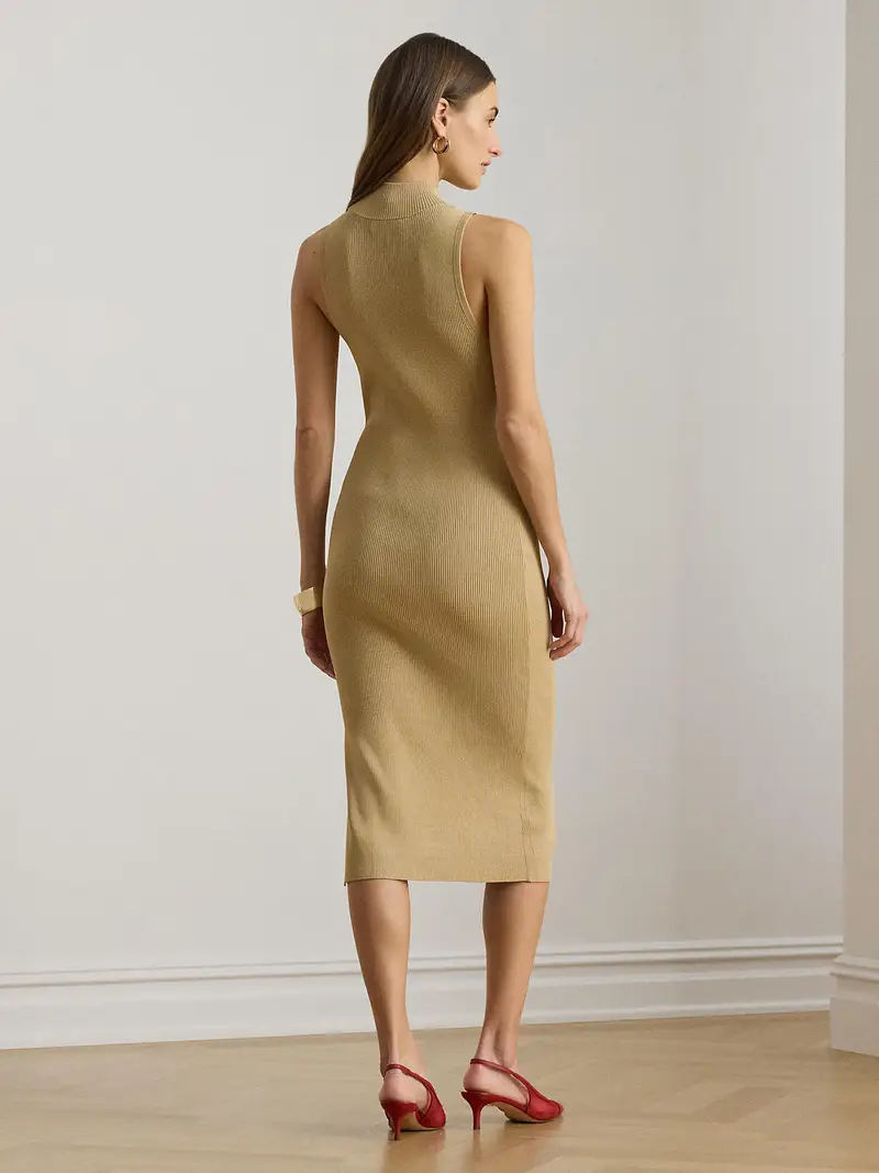 Abito in maglia JAKARI beige scuro miniatura 3