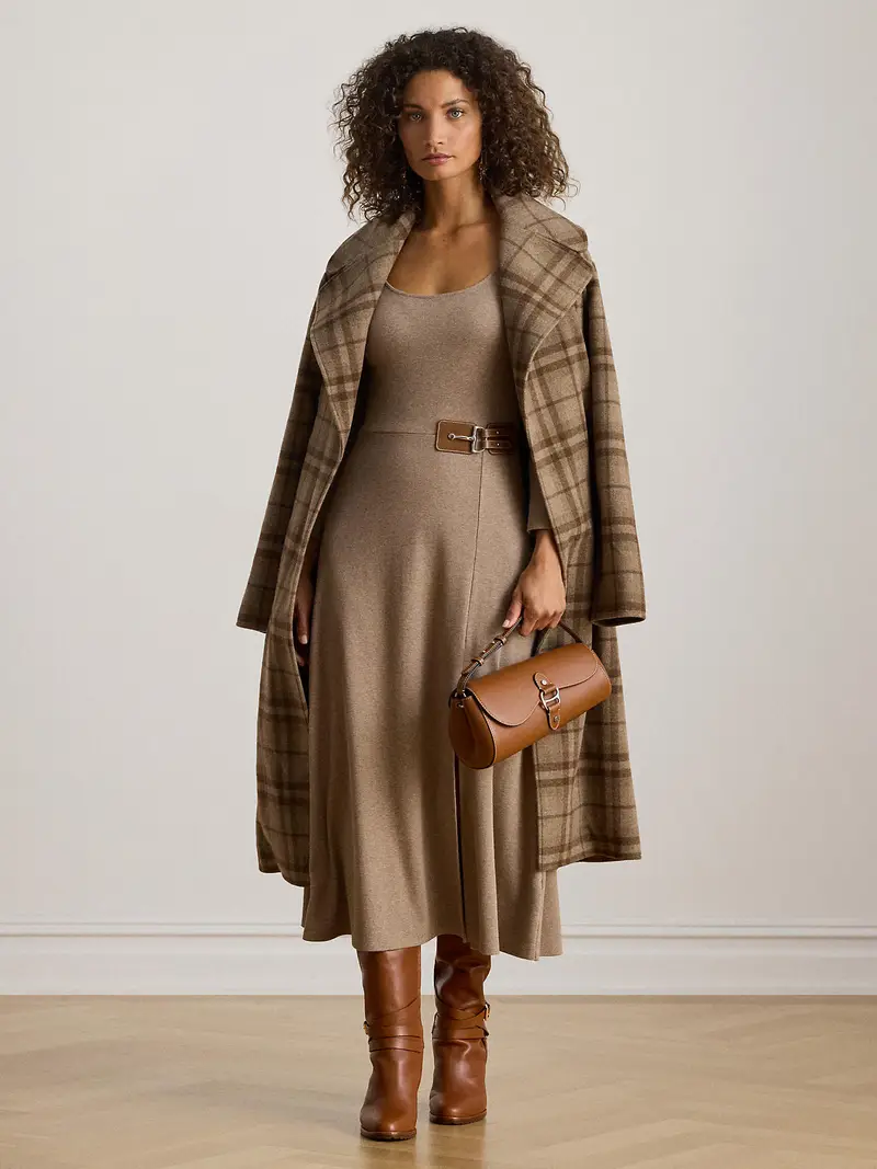 Abito in maglia 'JENARO' cappuccino miniatura 2