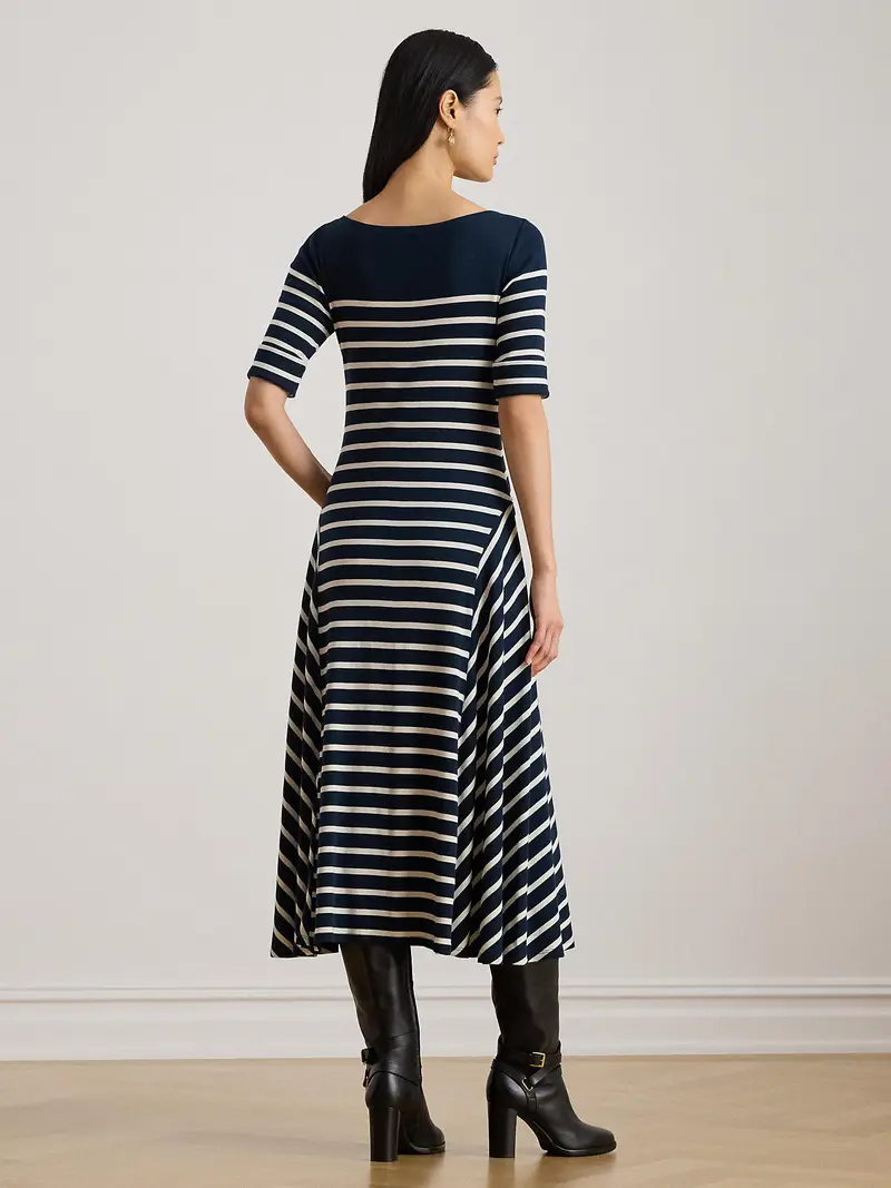 Abito navy / bianco miniatura 3