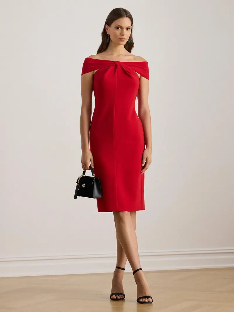 Abito 'TAKOTA' rosso miniatura 2