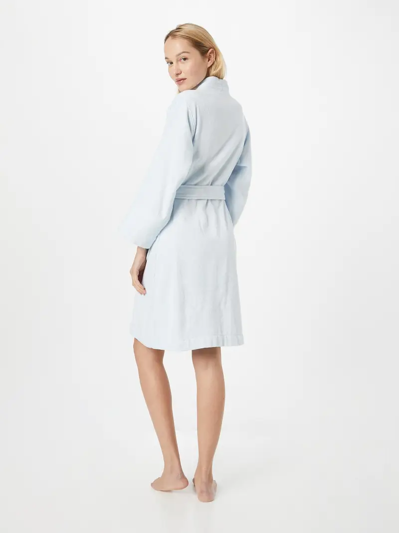 Lauren Ralph Lauren Accappatoio corto blu pastello miniatura 2