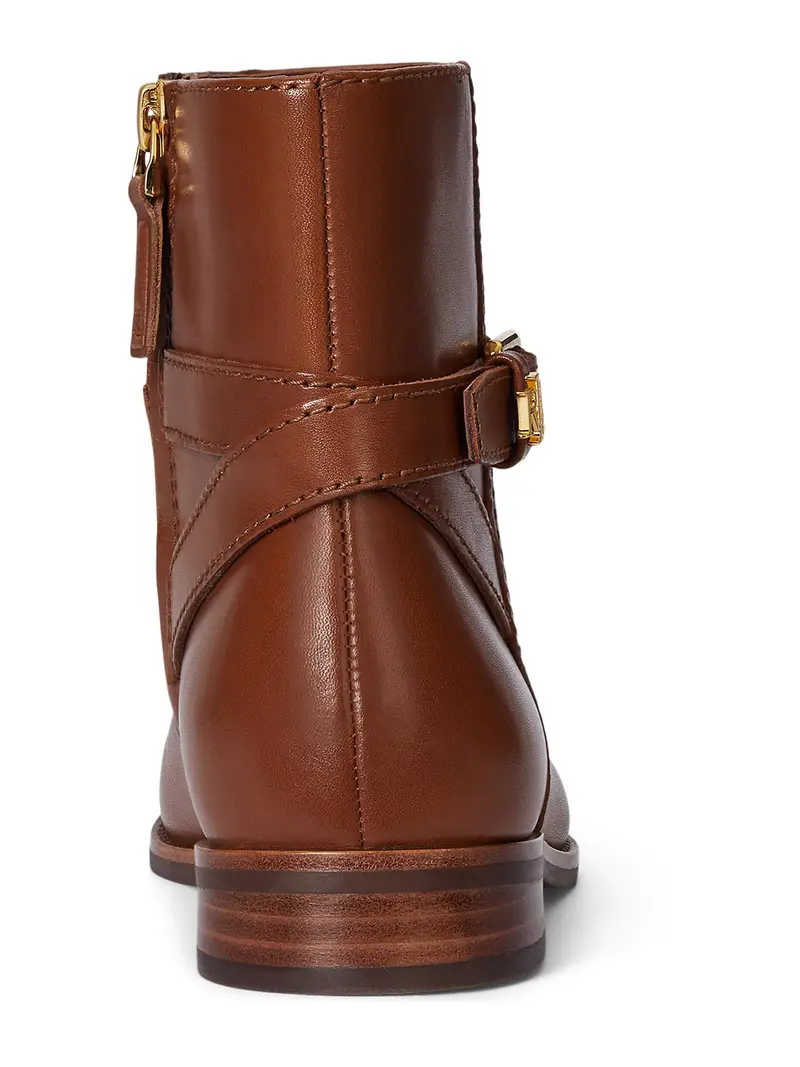 Lauren Ralph Lauren Ankle boots 'BROOKE' cognac miniatura 3
