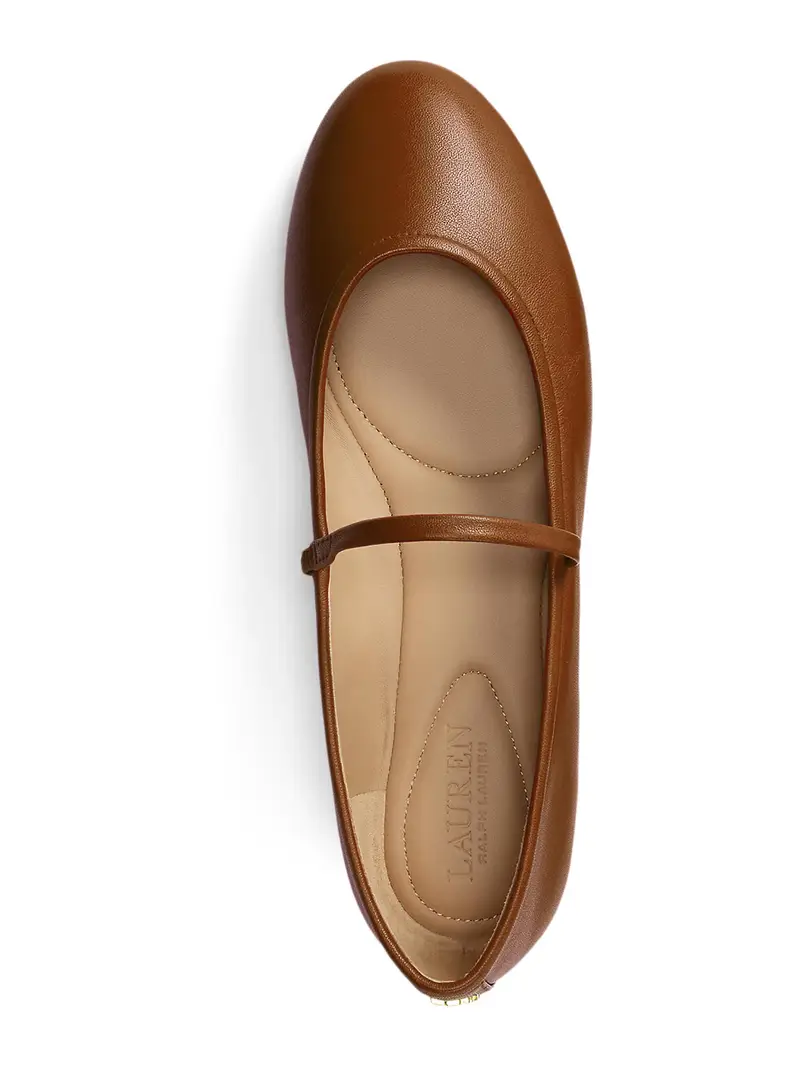 Ballerina con cinturino 'JAYNA' marrone chiaro miniatura 2