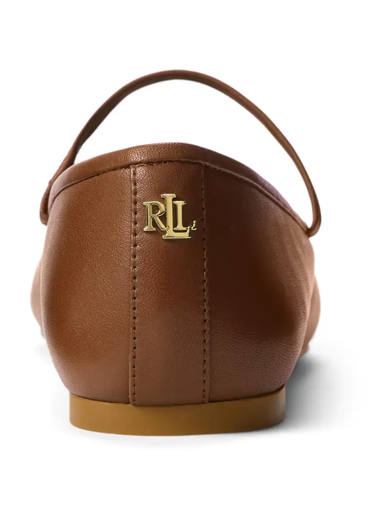 Ballerina con cinturino 'JAYNA' marrone chiaro miniatura 3