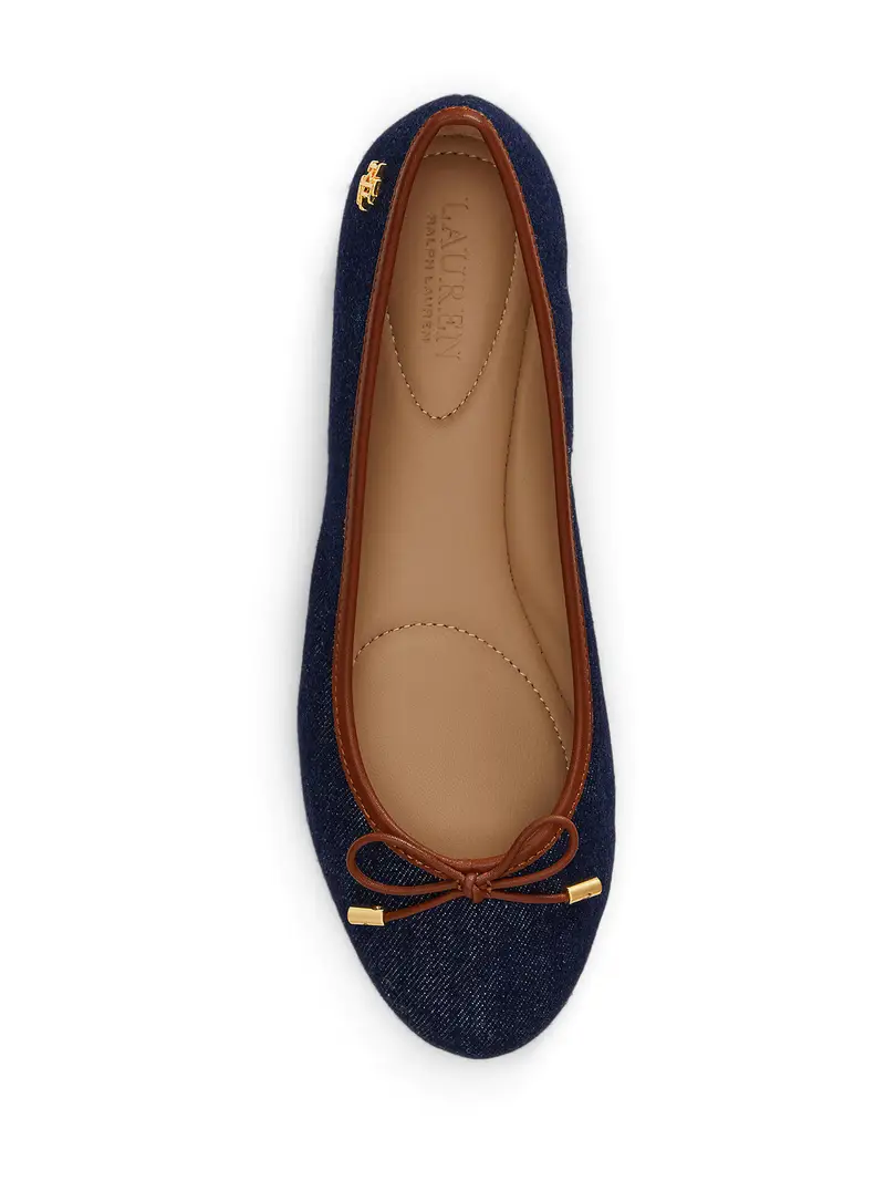 Ballerina 'JAYNA' blu denim miniatura 2