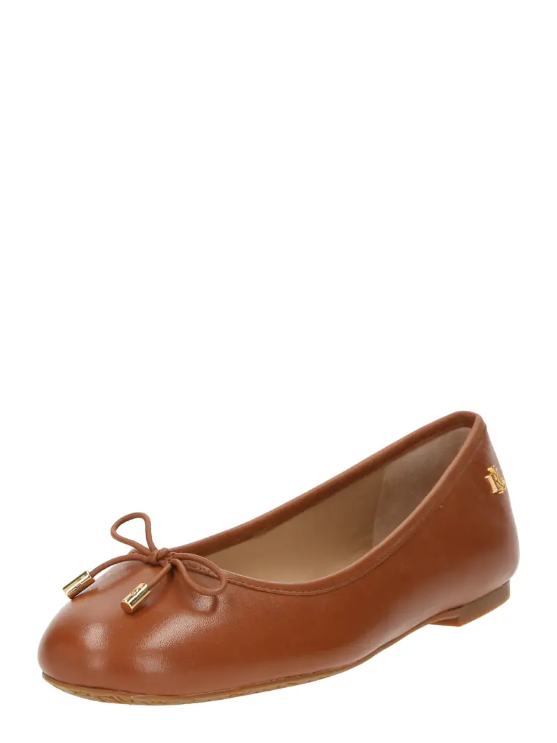 Lauren Ralph Lauren Ballerina 'JAYNA'  marrone