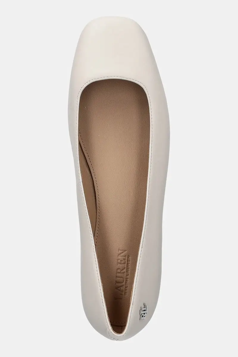 Lauren Ralph Lauren Ballerine Beige 3242409 miniatura 4