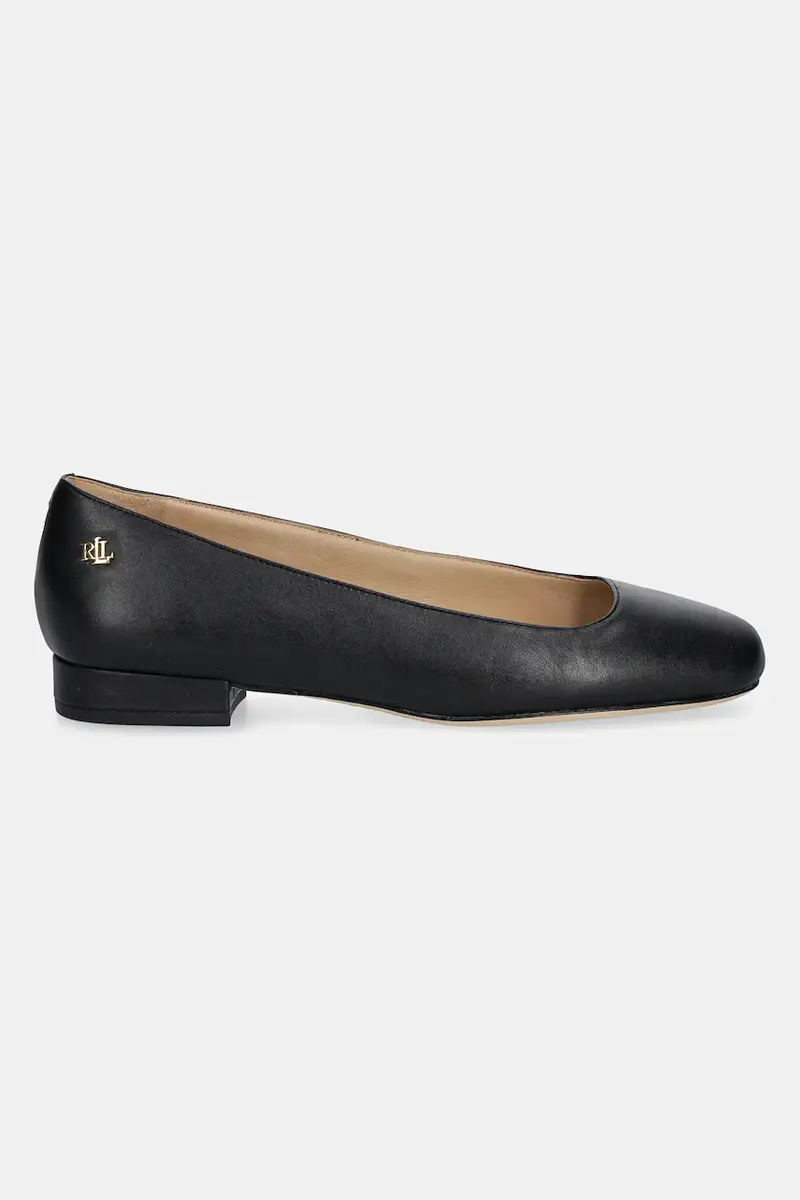 Lauren Ralph Lauren Ballerine Nero 3335441 miniatura 2