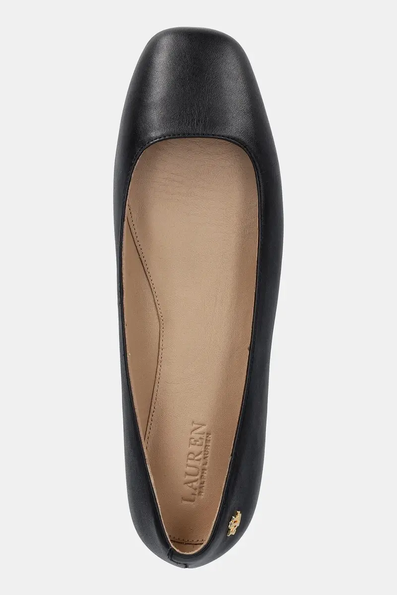 Lauren Ralph Lauren Ballerine Nero 3335441 miniatura 4
