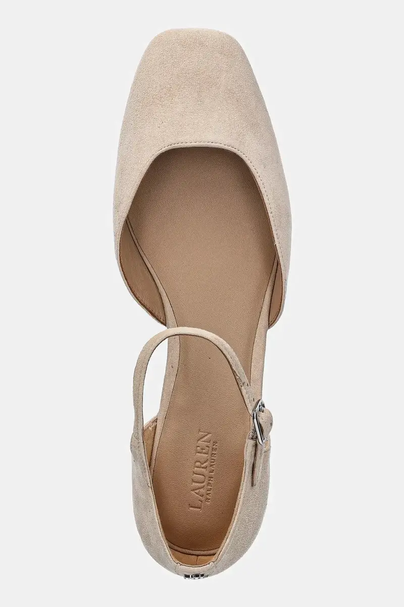 Lauren Ralph Lauren Ballerine Beige 3123477 miniatura 4