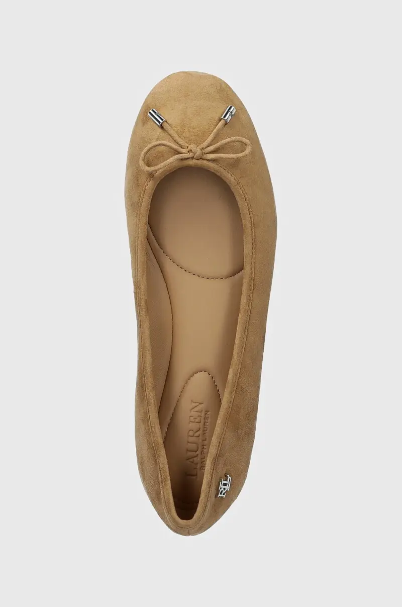 Lauren Ralph Lauren Ballerine Beige 3291294 miniatura 4