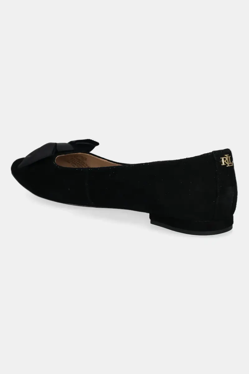 Lauren Ralph Lauren Ballerine Nero 3326965 miniatura 3