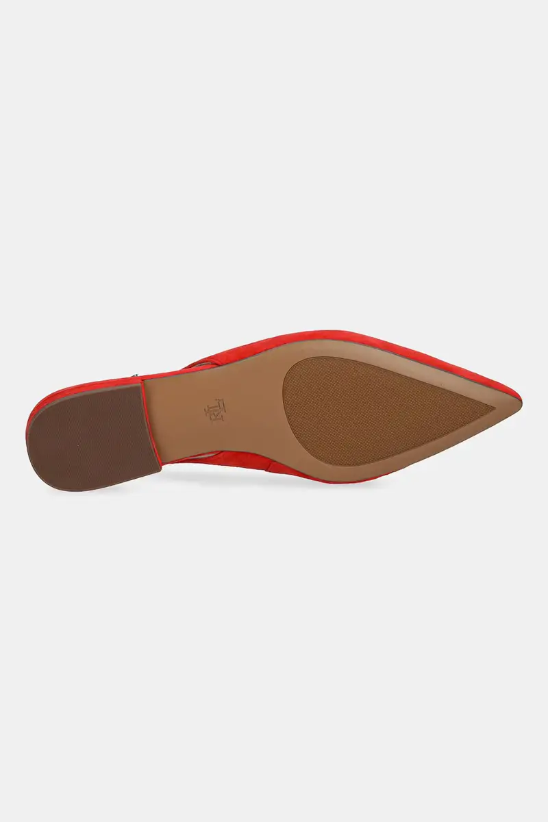 Lauren Ralph Lauren Ballerine Rosso 3276457 miniatura 5