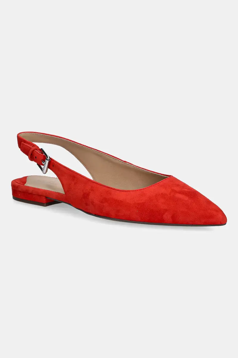 Lauren Ralph Lauren Ballerine Rosso 3276457