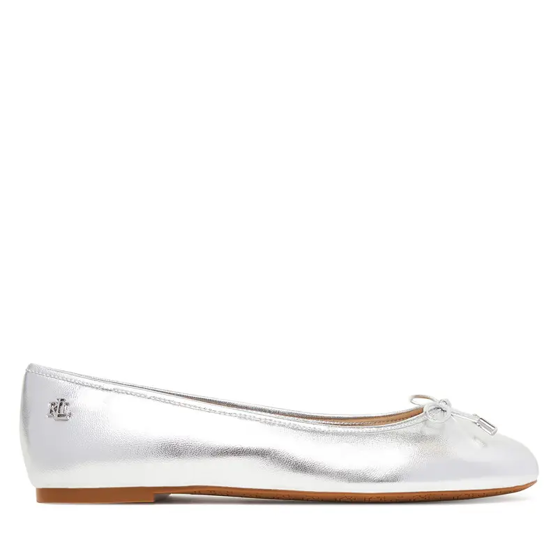 Lauren Ralph Lauren Ballerine Argento 3030629