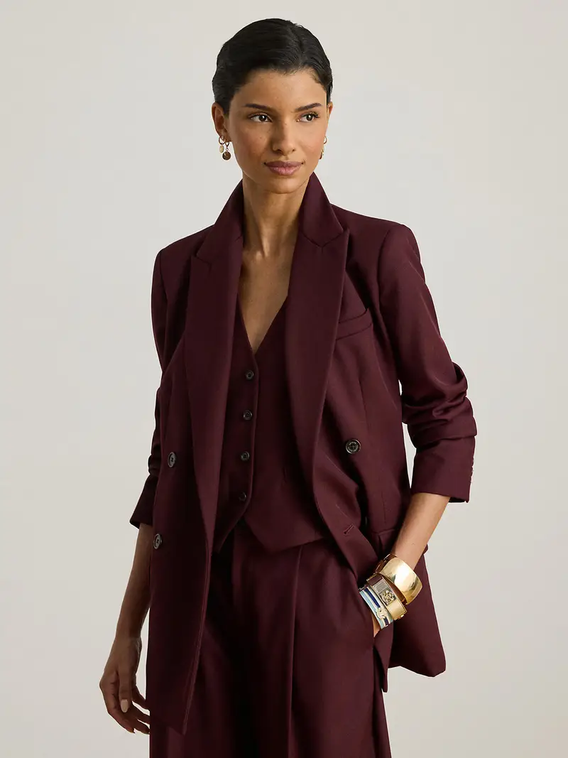 Lauren Ralph Lauren Blazer Rosso 3936728 miniatura 2