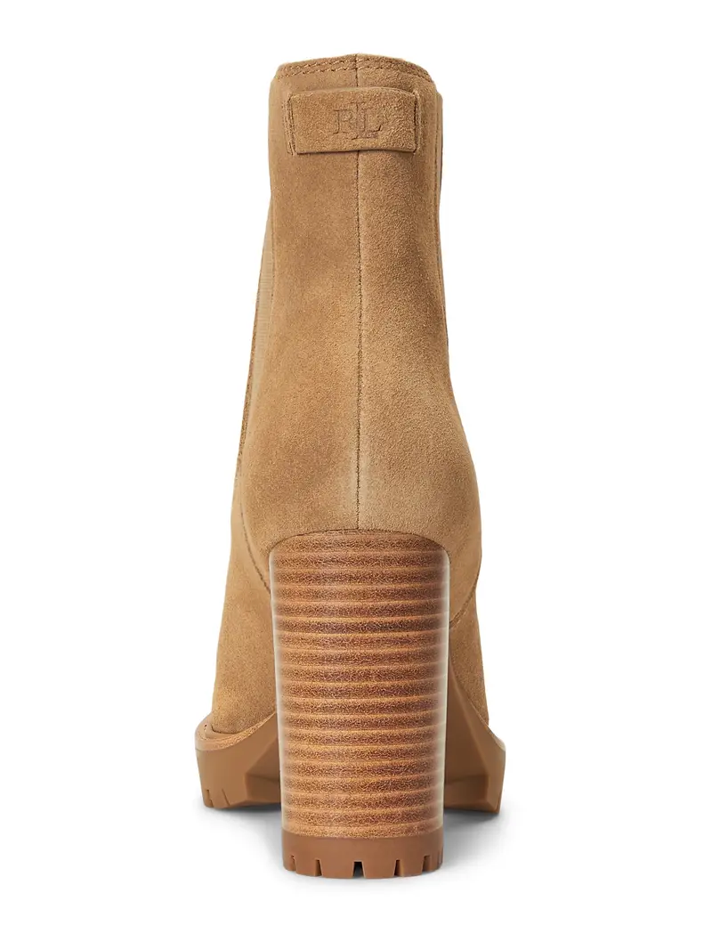 Lauren Ralph Lauren Boots chelsea 'LAYNE' camello / beige scuro miniatura 2