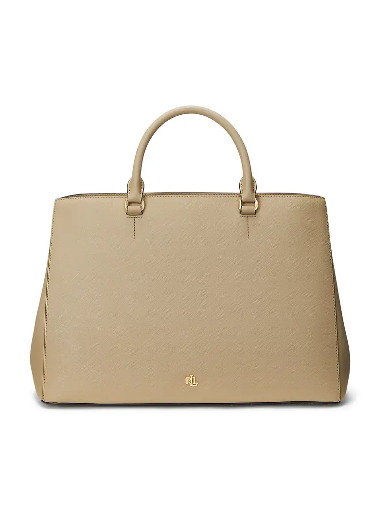 Borsa a mano HANNA marrone / oro / nero