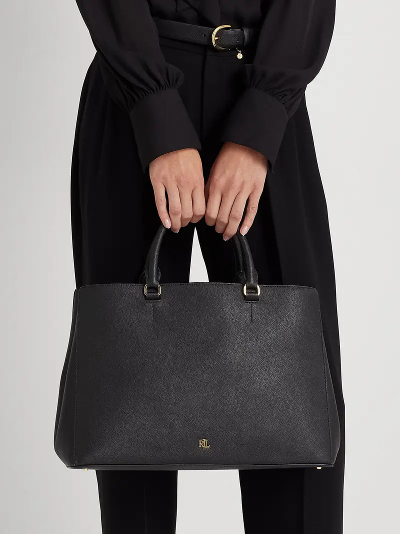 Lauren Ralph Lauren Borsa a mano Nero 1976752 miniatura 2