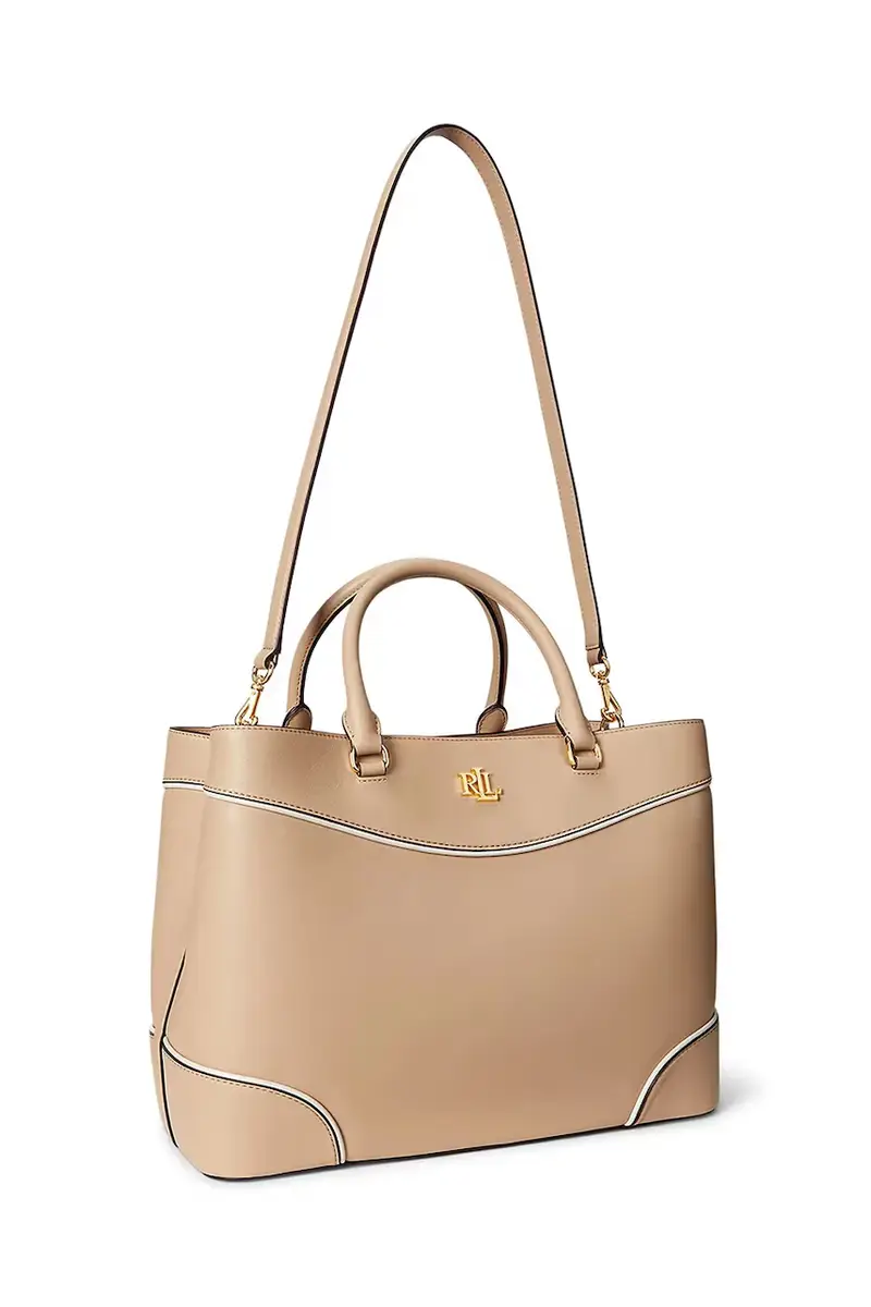Lauren Ralph Lauren Borsa a mano Beige 3572024 miniatura 2