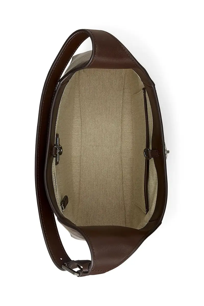 Lauren Ralph Lauren Borsa a mano Marrone 3618180 miniatura 4