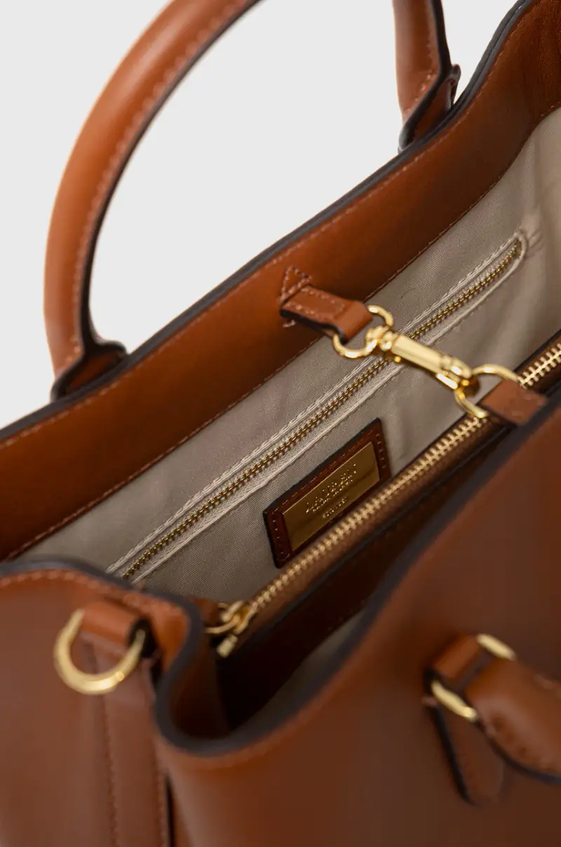 Lauren Ralph Lauren Borsa a mano Marrone 3425235 miniatura 5