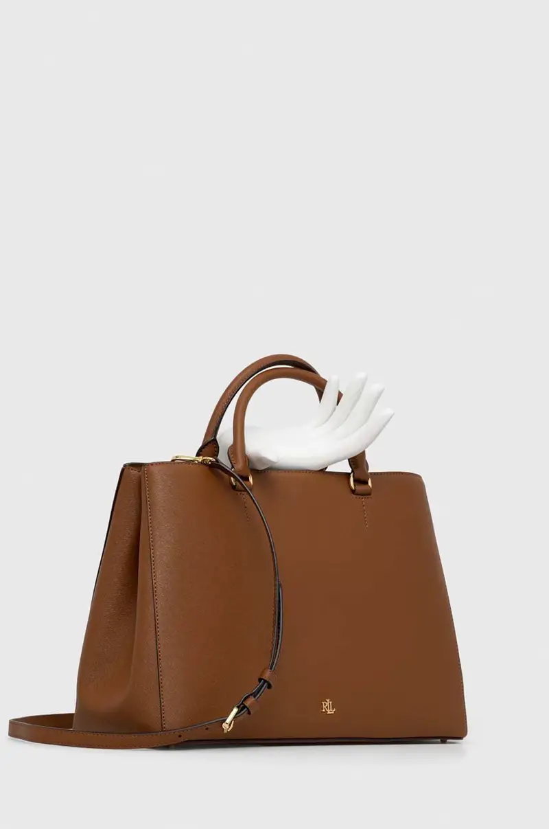Lauren Ralph Lauren Borsa a mano Marrone 3617781 miniatura 2