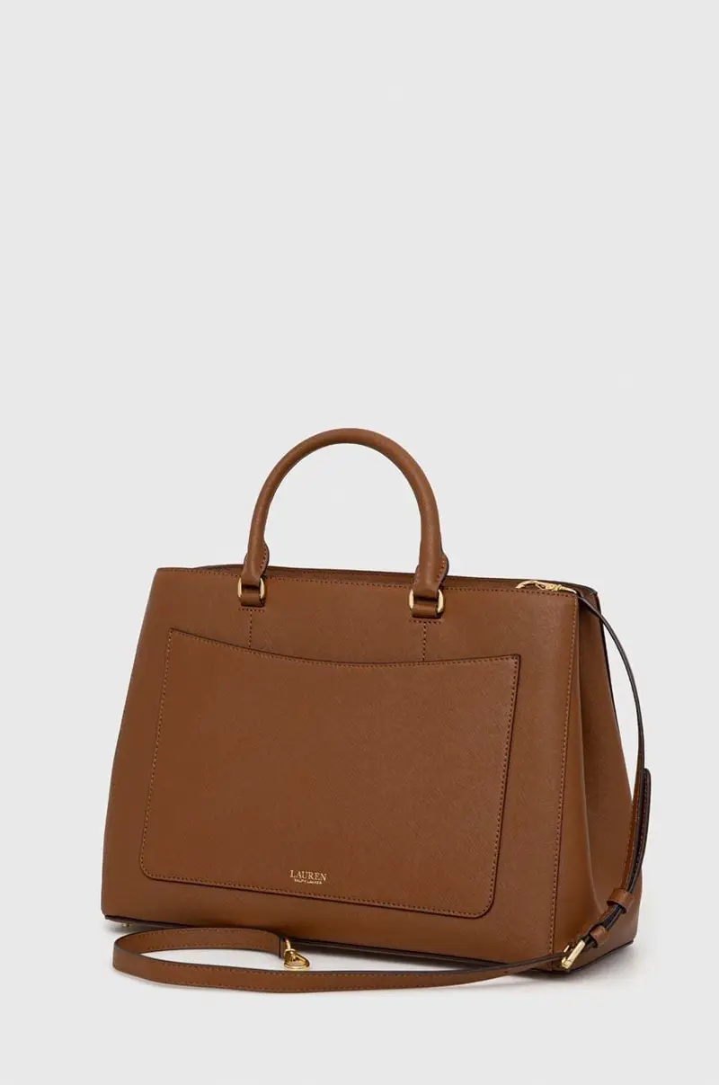 Lauren Ralph Lauren Borsa a mano Marrone 3617781 miniatura 3
