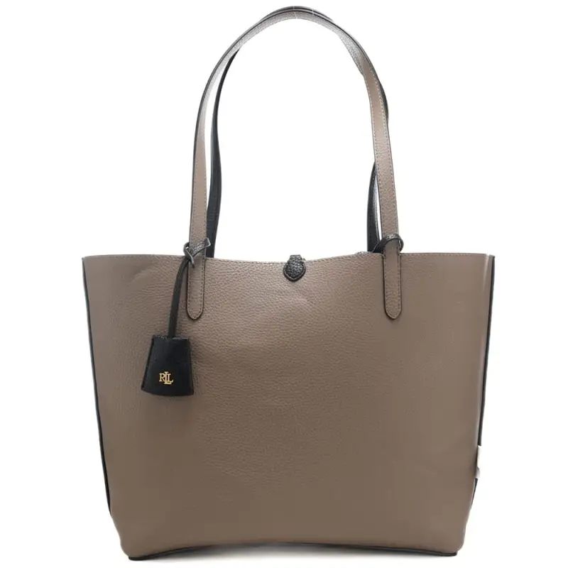 Lauren Ralph Lauren Borsa a spalla Donna Beige 4292822 miniatura 2