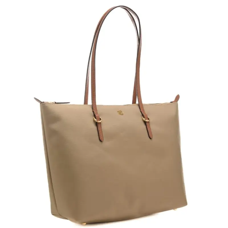 Lauren Ralph Lauren Borsa a spalla Donna Beige 4292837 miniatura 3