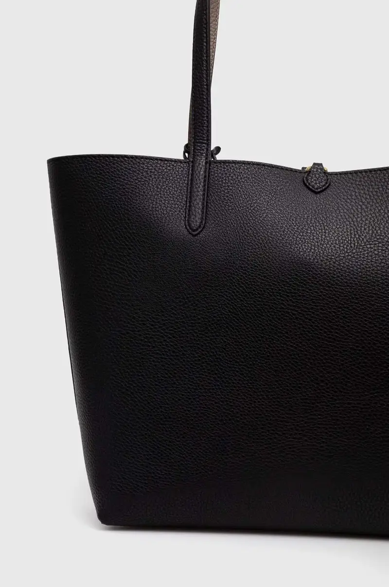 borsa bilaterale Nero miniatura 4