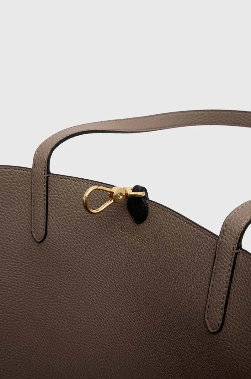 borsa bilaterale Nero miniatura 5