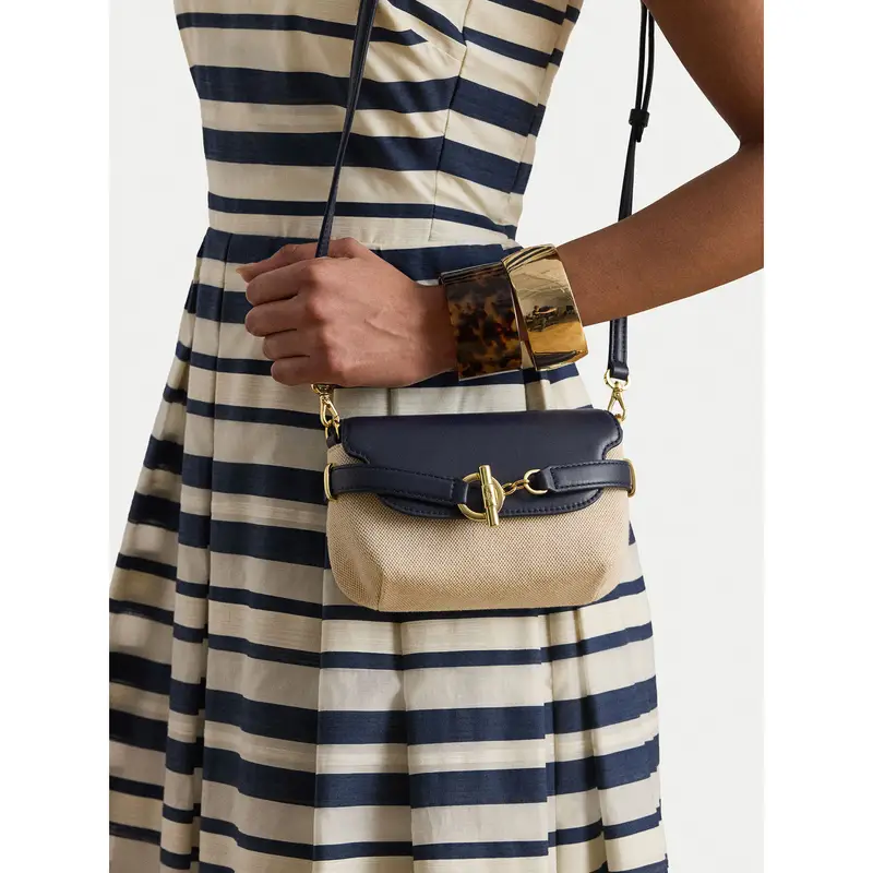 Borsetta LAUREN RALPH LAUREN 431P10121001 Blu scuro