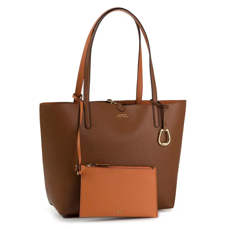 Borsetta LAUREN RALPH LAUREN Rvrsble Tote 431795329002 Marrone