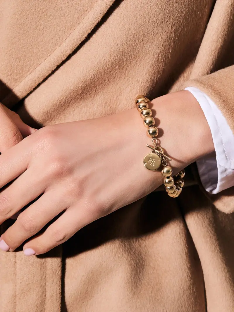 Lauren Ralph Lauren Braccialetto oro miniatura 2