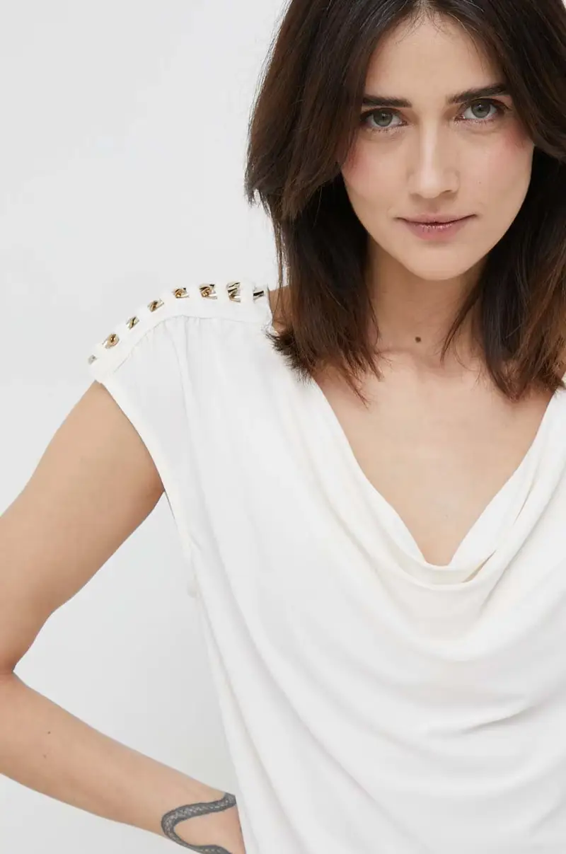 camicetta Beige miniatura 4