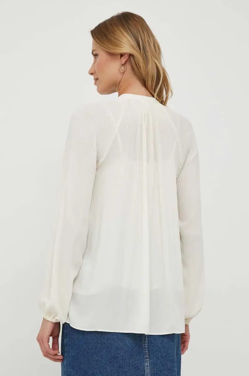 camicetta donna Beige miniatura 3