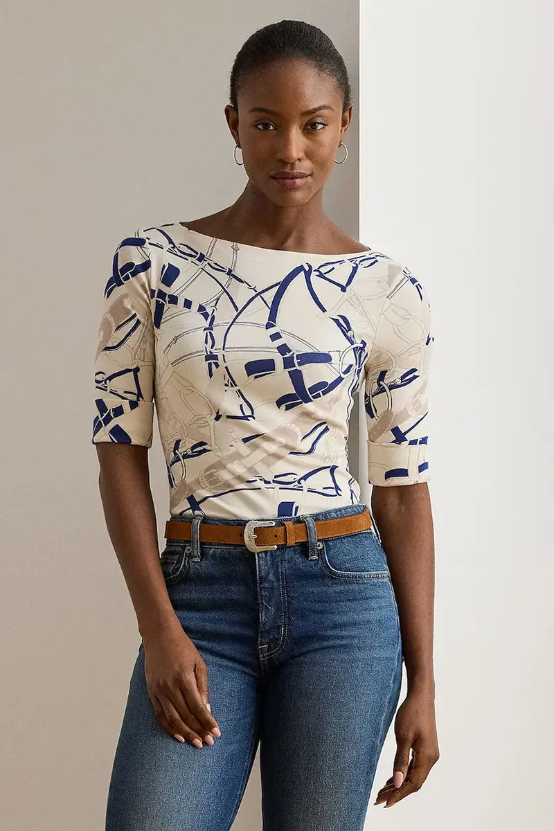 camicetta donna colore beige 200P02003 miniatura 5