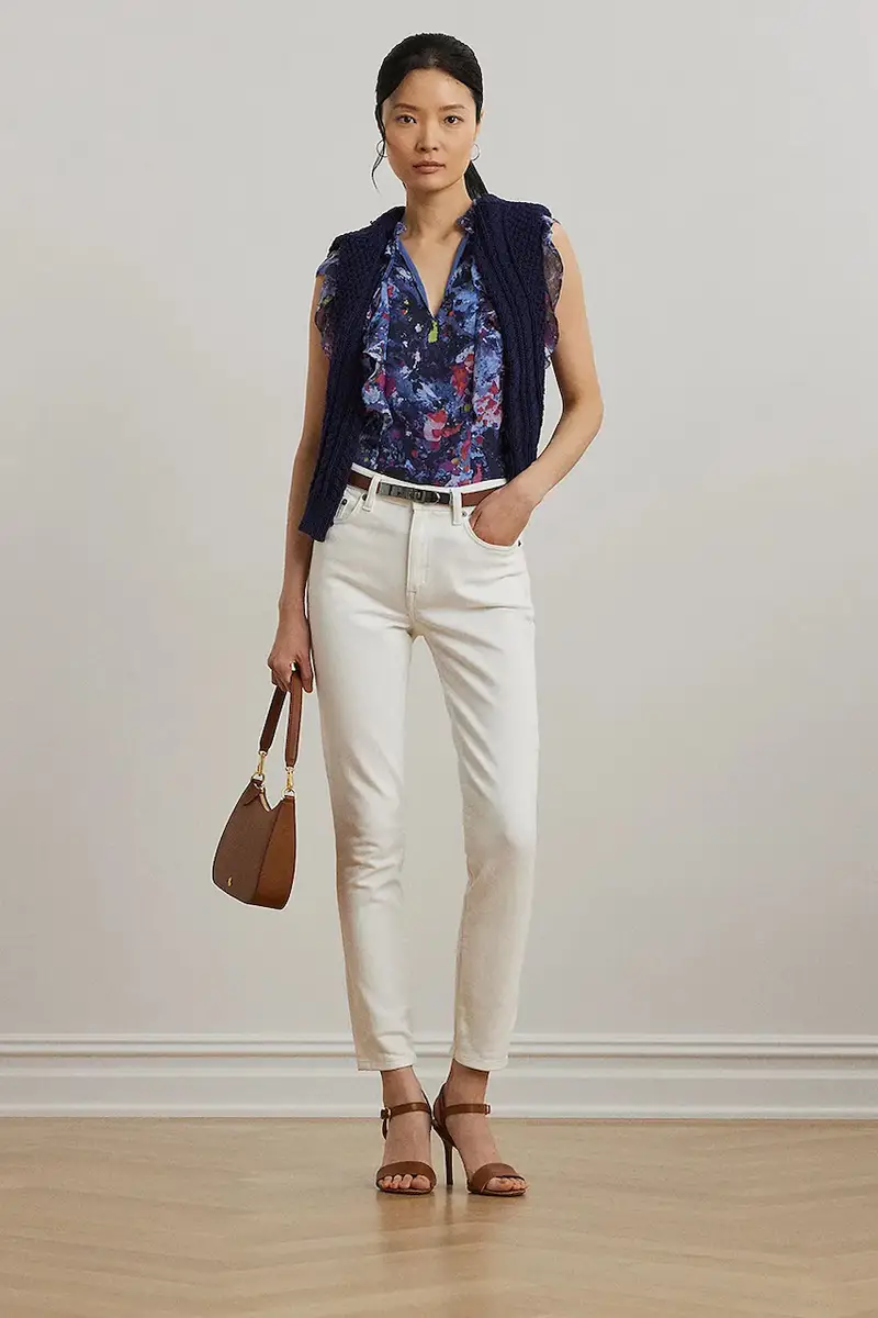 camicetta donna colore blu 200970718 miniatura 3