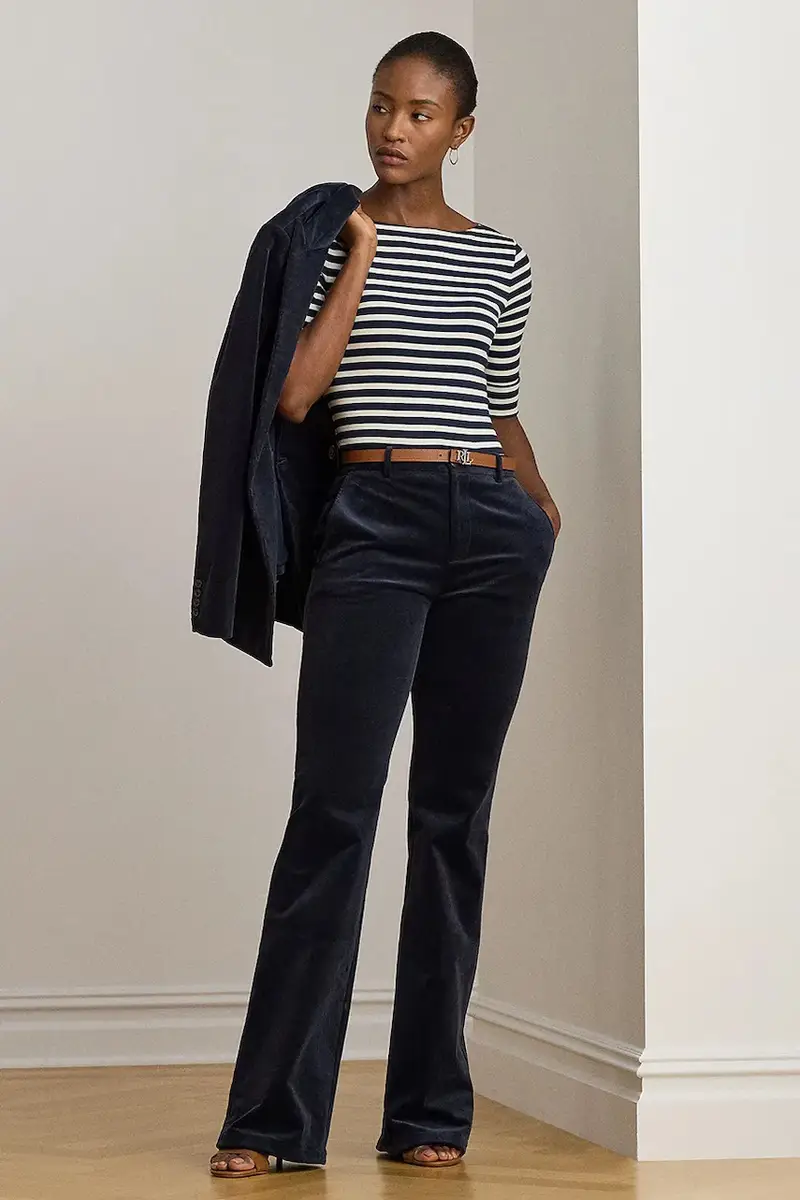 camicetta donna colore blu navy 200980041 miniatura 3