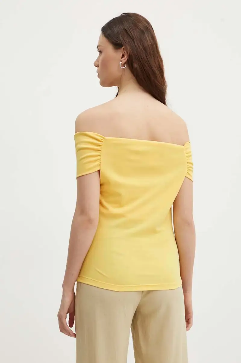 camicetta donna colore giallo miniatura 3