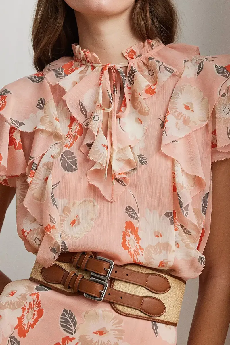 camicetta donna colore rosa 200963698 miniatura 4