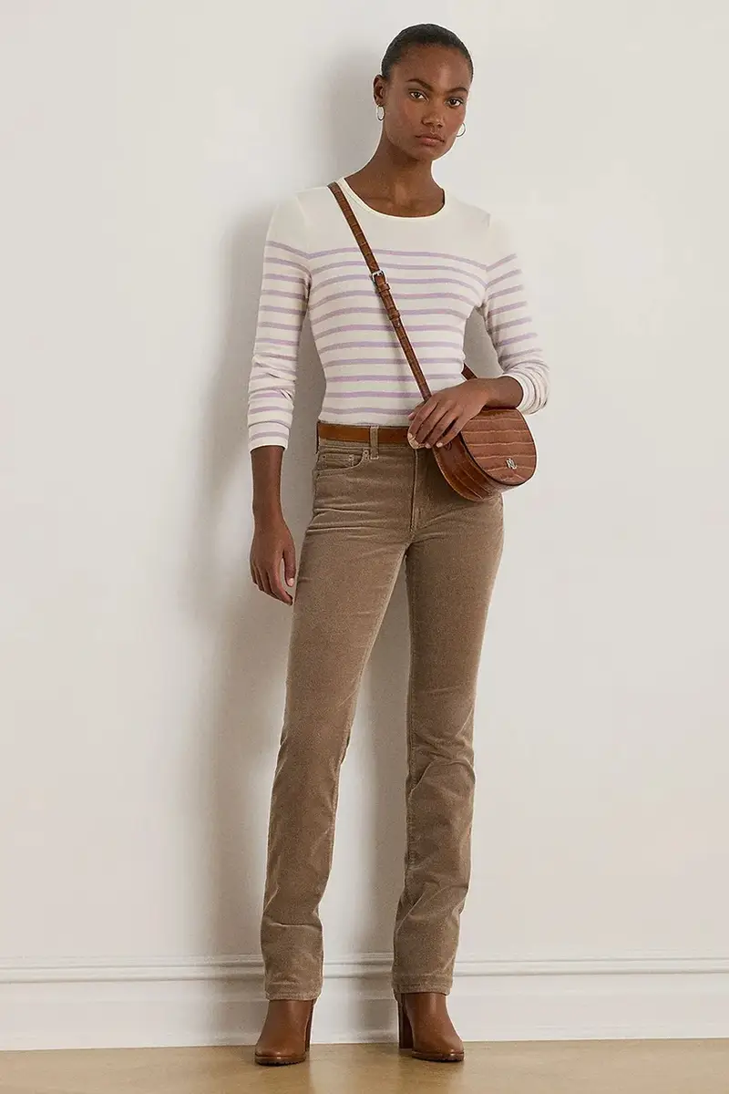 camicetta in cotone donna colore beige 200980046 miniatura 3