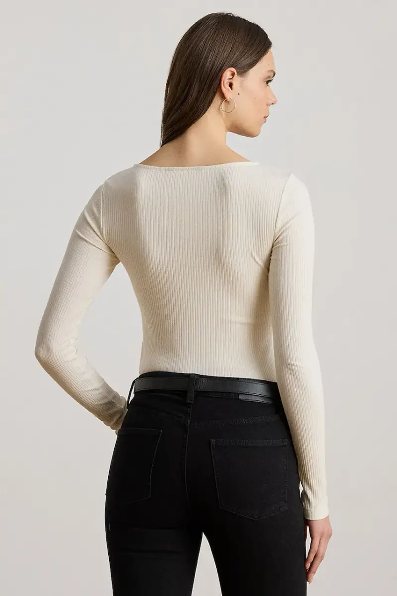 camicia a maniche lunghe colore beige 200980145 miniatura 2