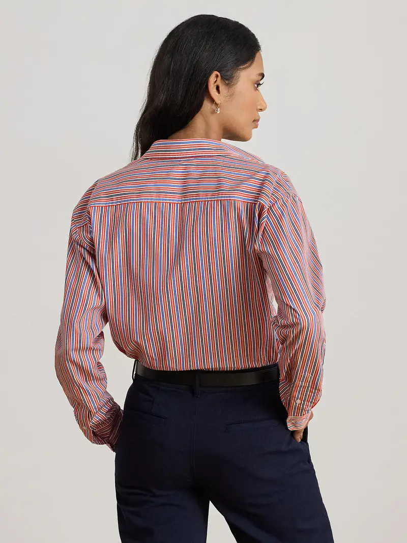 Camicia da donna blu / blu scuro / aragosta / bianco miniatura 3